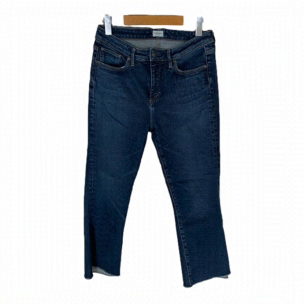 SILVER Fleet Kick Crop Jeans